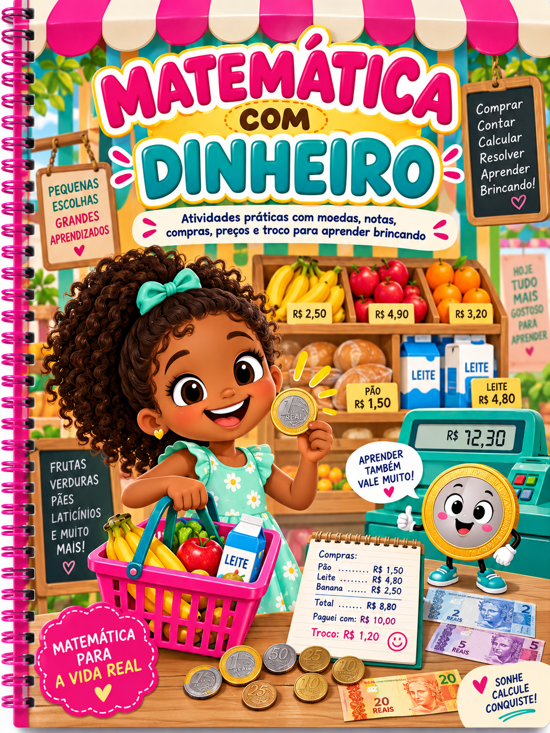 Capa do bônus Matemática com Dinheiro