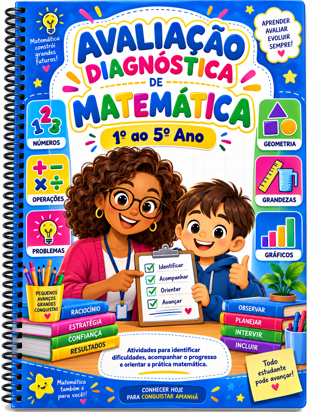 Capa do bônus Avaliação Diagnóstica — 1º ao 5º Ano